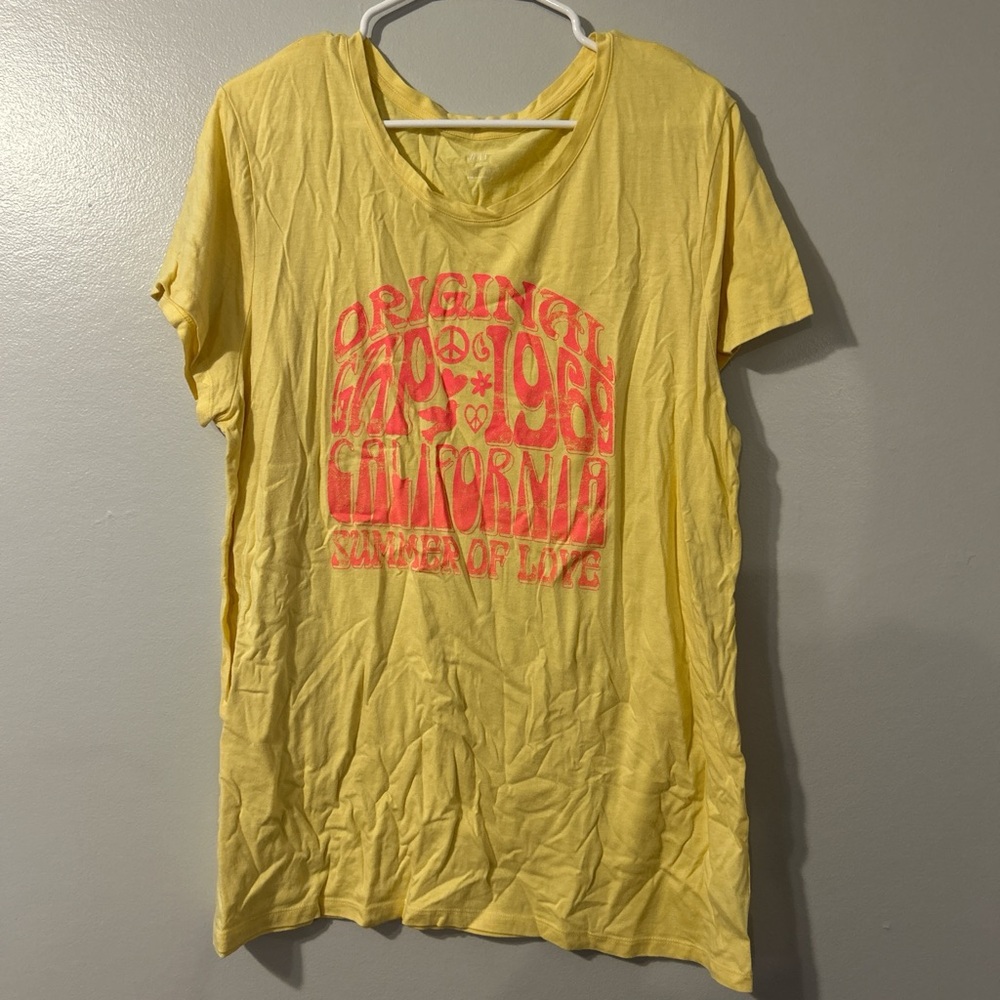 Yellow Graphic T-Shirt